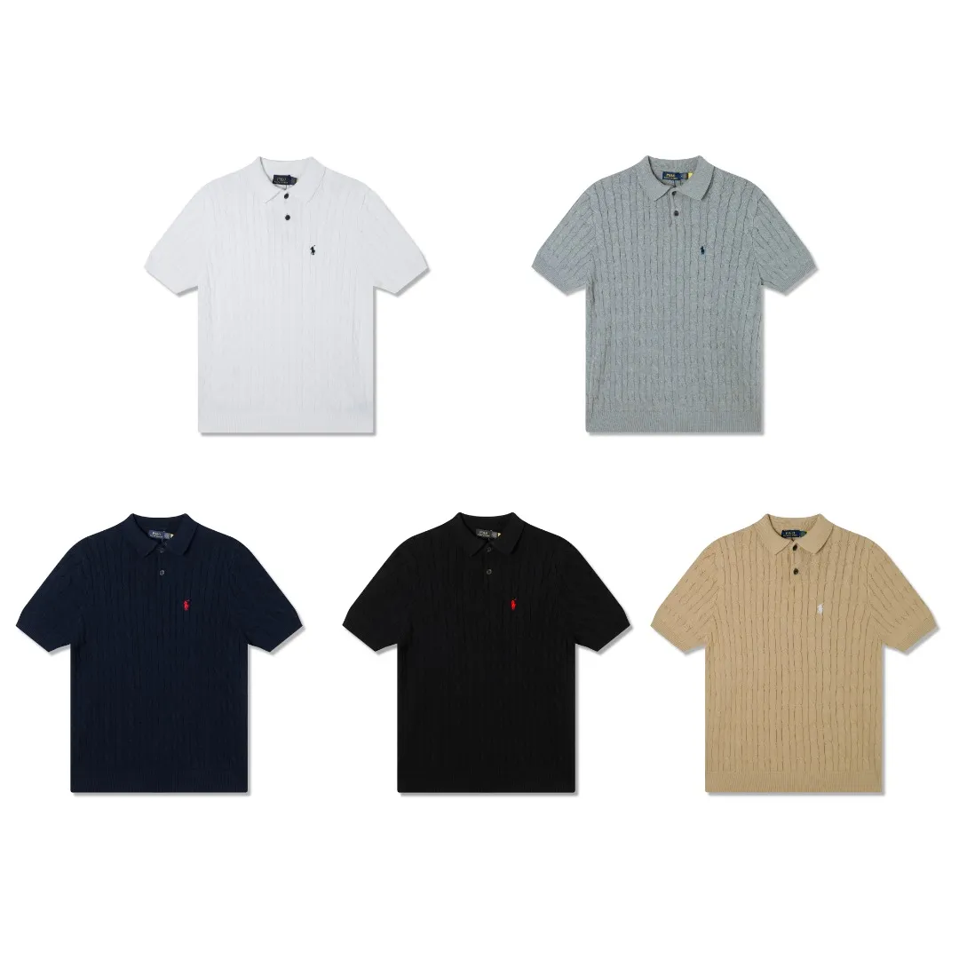 ：M 8801# Ralph Lauren/ polo T Size：S-XL ： Khaki Gray Navy Blue Black White Classic polo Quality Classic ！ ！ T Classic ！ Same Style！ Quality ！ Size：S M L XL